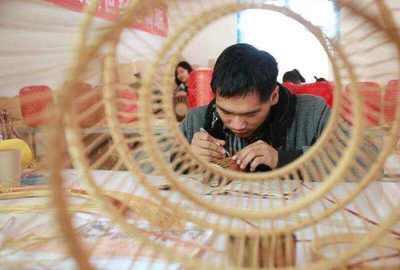 竹編藝術繪人生 山西芮城縣竹之緣的匠心傳承